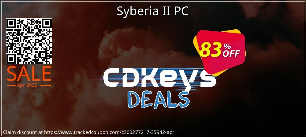 Syberia II PC coupon on April Fools' Day promotions