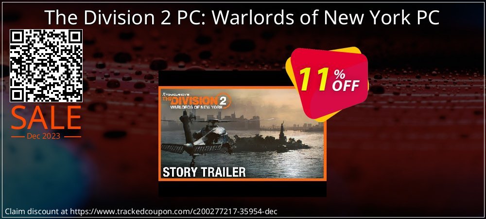 The Division 2 PC: Warlords of New York PC coupon on Tell a Lie Day offer