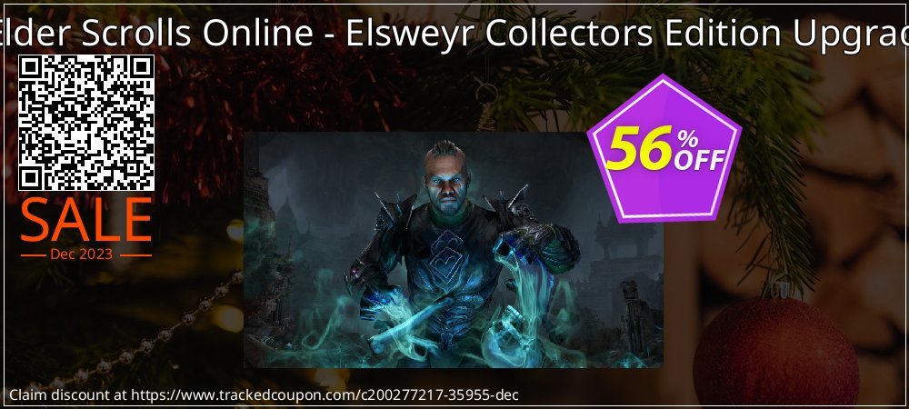 The Elder Scrolls Online - Elsweyr Collectors Edition Upgrade PC coupon on World Backup Day offer