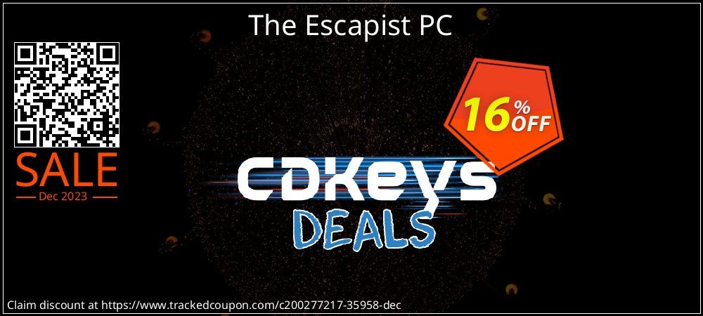 Get 10% OFF The Escapist PC promo sales
