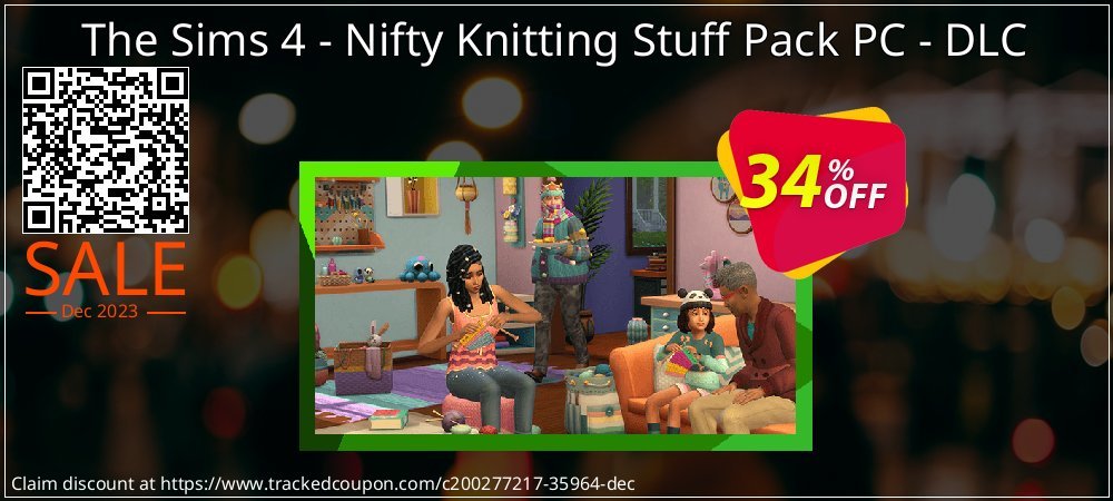 Get 10% OFF The Sims 4 - Nifty Knitting Stuff Pack PC - DLC offering sales