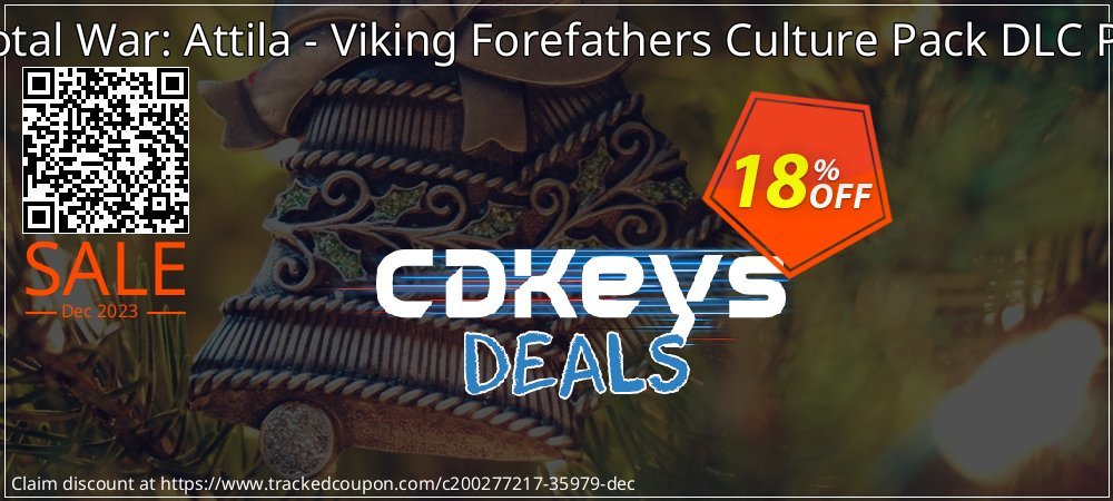 Total War: Attila - Viking Forefathers Culture Pack DLC PC coupon on Tell a Lie Day sales
