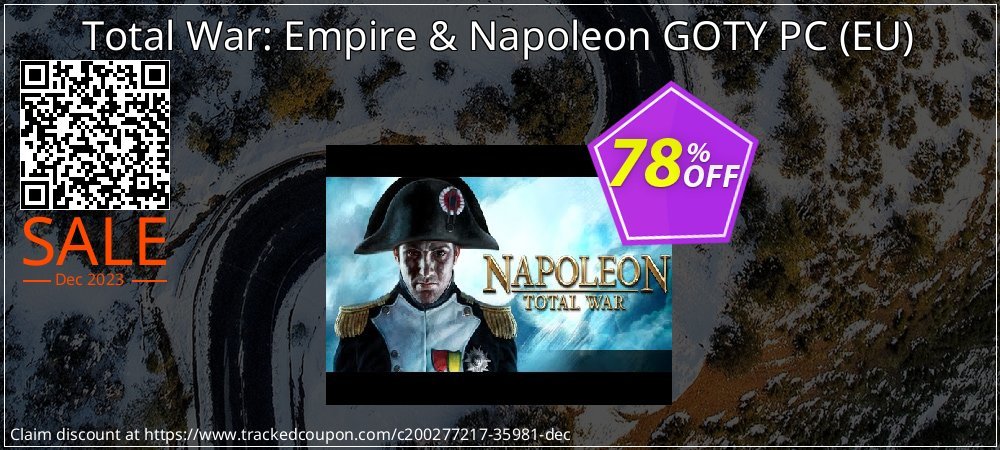Total War: Empire & Napoleon GOTY PC - EU  coupon on Palm Sunday deals