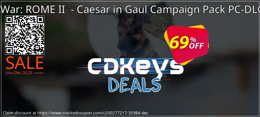 Total War: ROME II  - Caesar in Gaul Campaign Pack PC-DLC - EU  coupon on World Password Day super sale