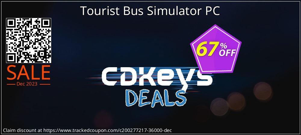 Tourist Bus Simulator PC coupon on Mother's Day offering discount