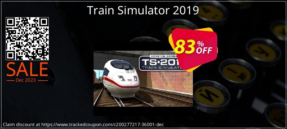 Train Simulator 2019 coupon on World Party Day offering discount