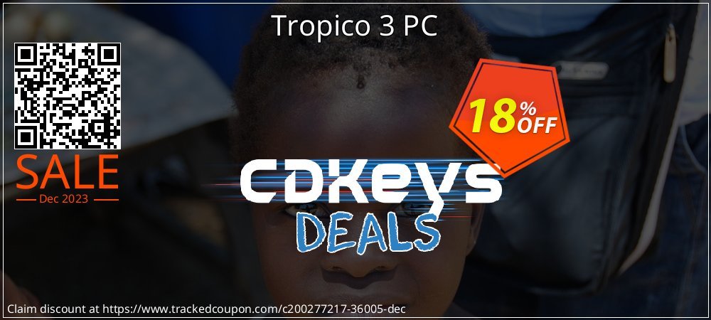 Tropico 3 PC coupon on National Walking Day promotions
