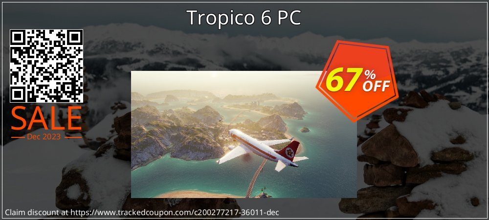 Tropico 6 PC coupon on World Party Day offering sales