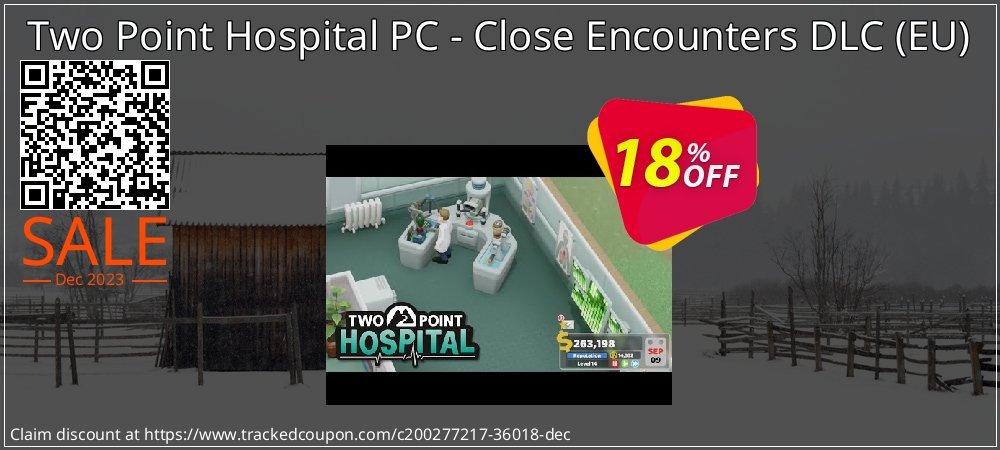 Two Point Hospital PC - Close Encounters DLC - EU  coupon on Virtual Vacation Day offer