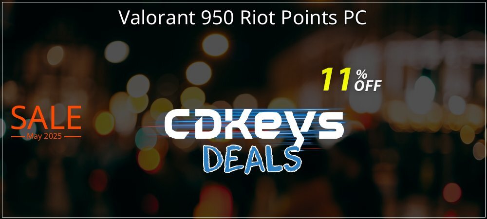 Valorant 950 Riot Points PC coupon on Mother Day offer