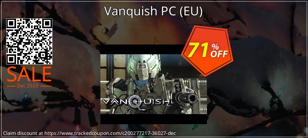 Vanquish PC - EU  coupon on National Memo Day offering discount