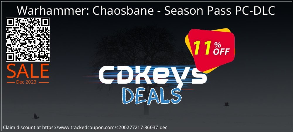 Warhammer: Chaosbane - Season Pass PC-DLC coupon on April Fools' Day offering discount