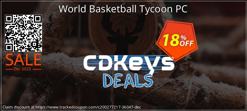 World Basketball Tycoon PC coupon on National Memo Day super sale