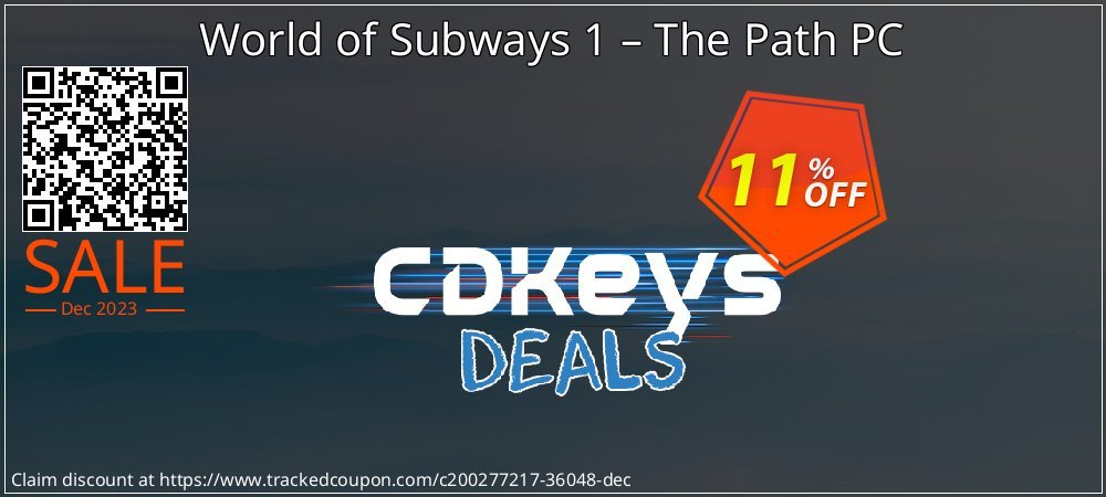 World of Subways 1 – The Path PC coupon on Easter Day super sale