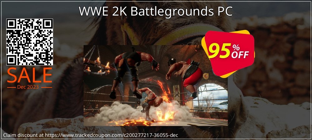 WWE 2K Battlegrounds PC coupon on National Walking Day offering discount
