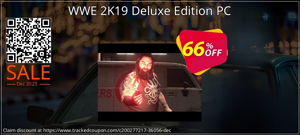 WWE 2K19 Deluxe Edition PC coupon on World Party Day offering sales