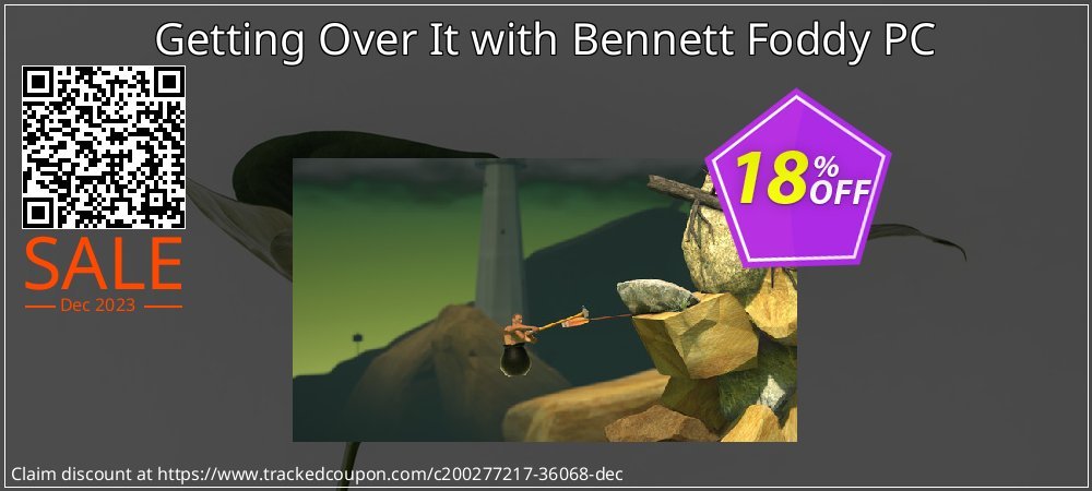 Getting Over It with Bennett Foddy PC coupon on National Pizza Party Day sales
