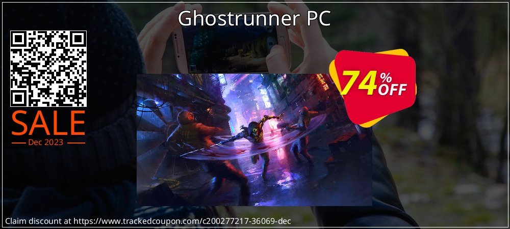 Ghostrunner PC coupon on National Smile Day deals