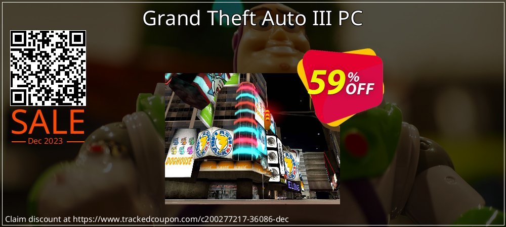 Grand Theft Auto III PC coupon on World Party Day promotions
