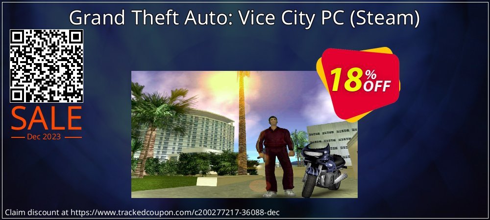 Grand Theft Auto: Vice City PC - Steam  coupon on Virtual Vacation Day sales