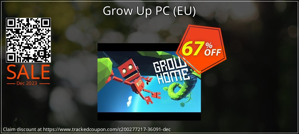 Grow Up PC - EU  coupon on World Whisky Day offering sales