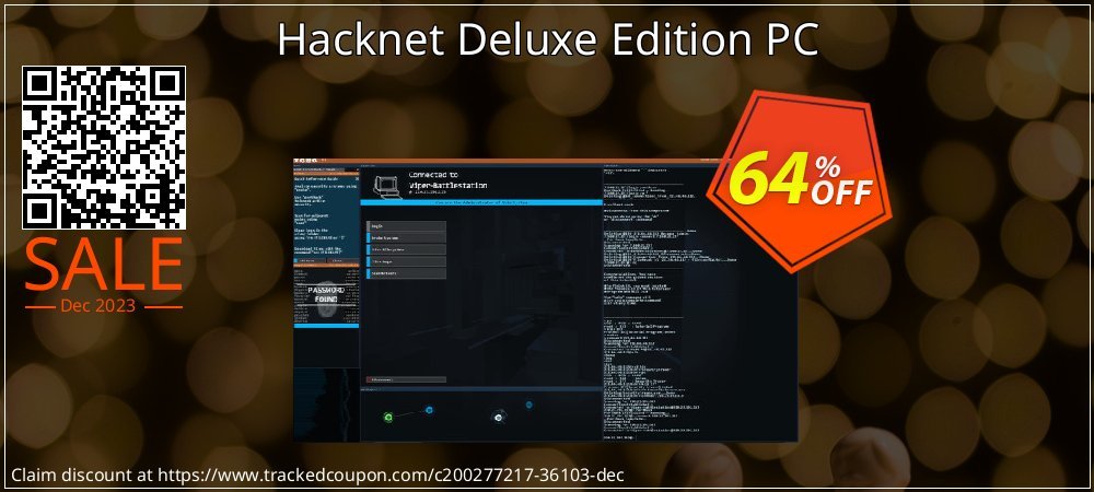 Hacknet Deluxe Edition PC coupon on National Pizza Party Day promotions