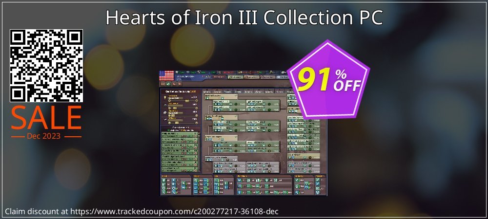 Hearts of Iron III Collection PC coupon on National Pizza Party Day offering discount