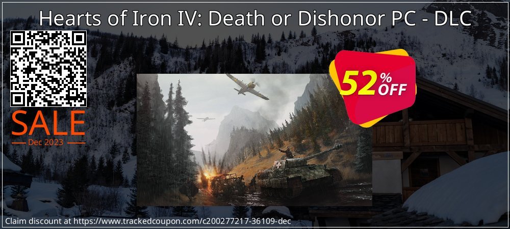 Hearts of Iron IV: Death or Dishonor PC - DLC coupon on National Smile Day offering sales