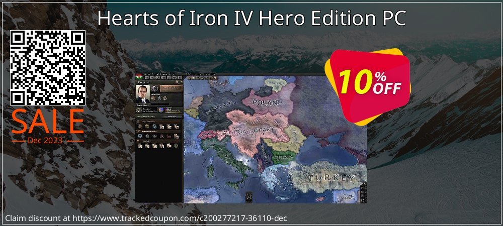 Get 10% OFF Hearts of Iron IV Hero Edition PC offer