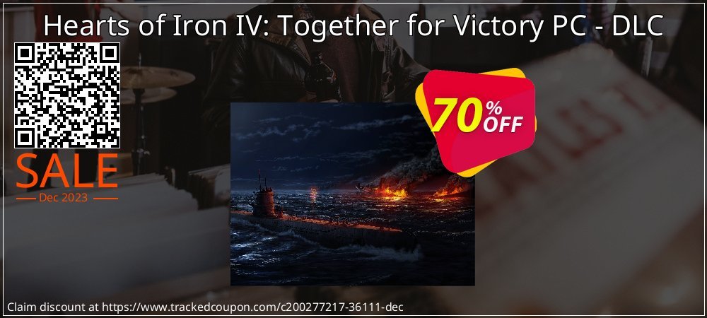 Hearts of Iron IV: Together for Victory PC - DLC coupon on World Whisky Day discounts