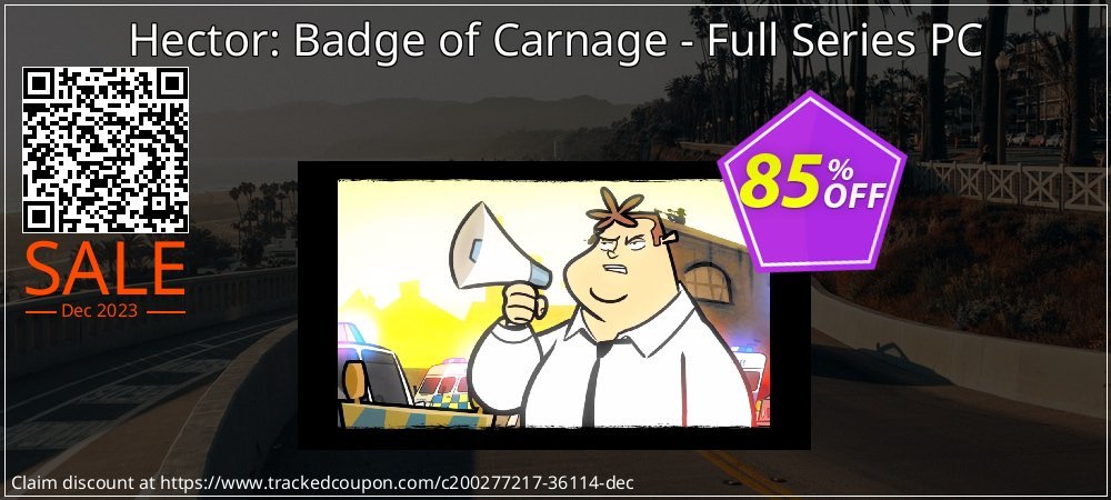 Hector: Badge of Carnage - Full Series PC coupon on National Smile Day deals