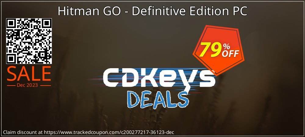 Hitman GO - Definitive Edition PC coupon on Constitution Memorial Day deals