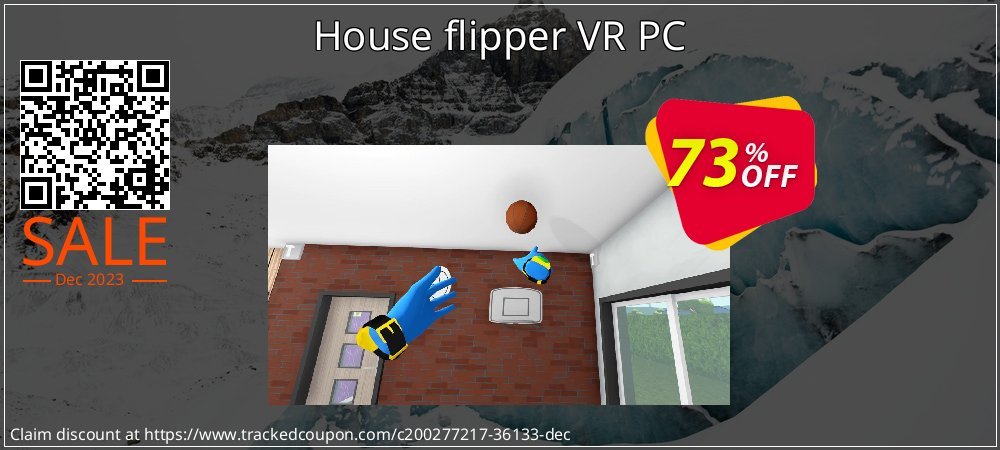 House flipper VR PC coupon on National Pizza Party Day offer