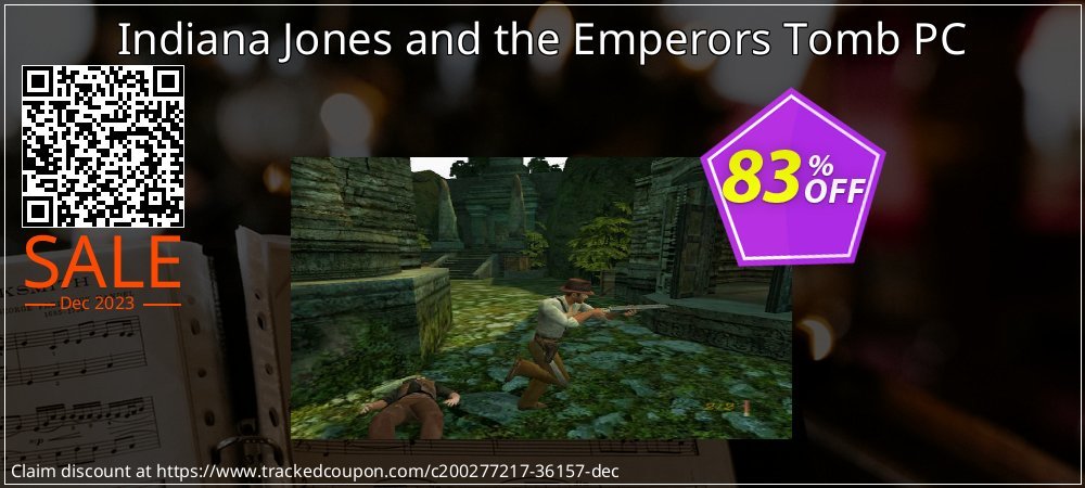 Indiana Jones and the Emperors Tomb PC coupon on National Memo Day promotions