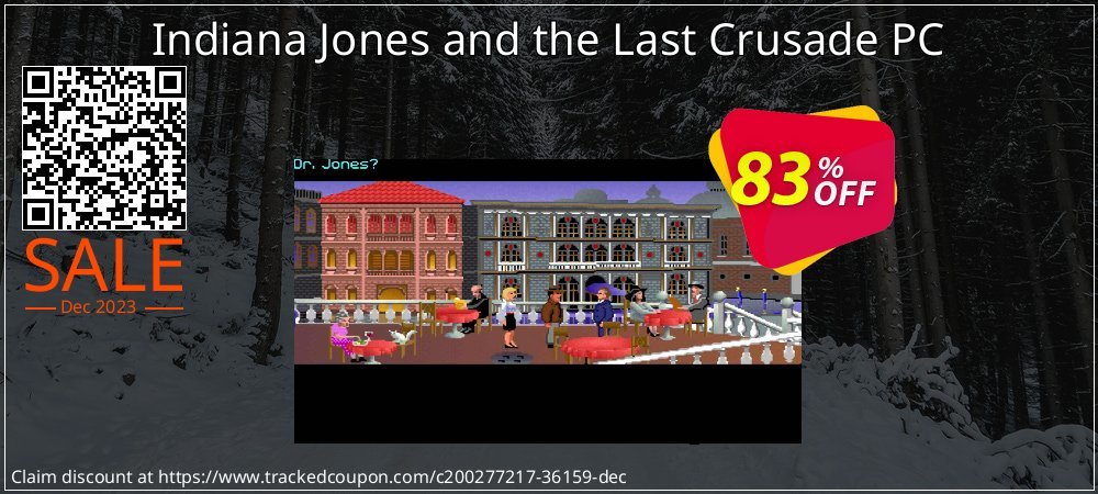 Indiana Jones and the Last Crusade PC coupon on National Smile Day deals