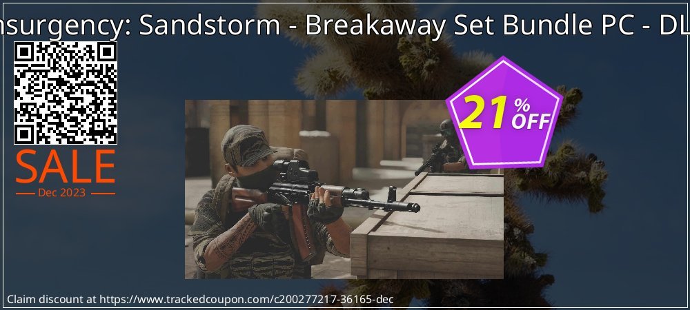 Insurgency: Sandstorm - Breakaway Set Bundle PC - DLC coupon on World Backup Day offering sales