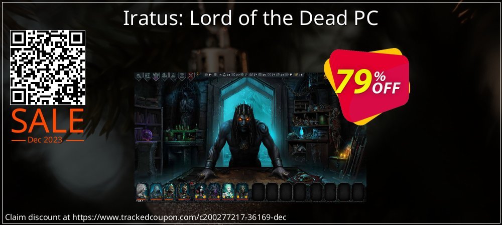 Iratus: Lord of the Dead PC coupon on National Smile Day offer