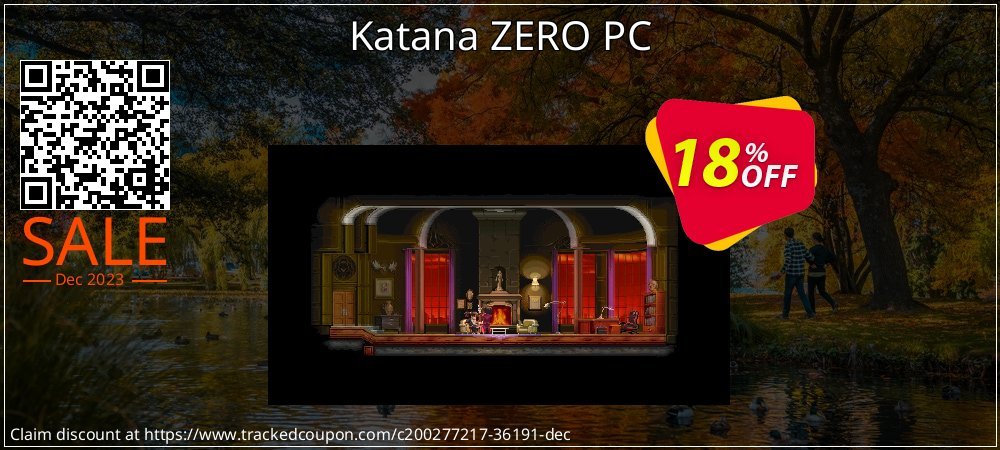 Katana ZERO PC coupon on World Whisky Day super sale