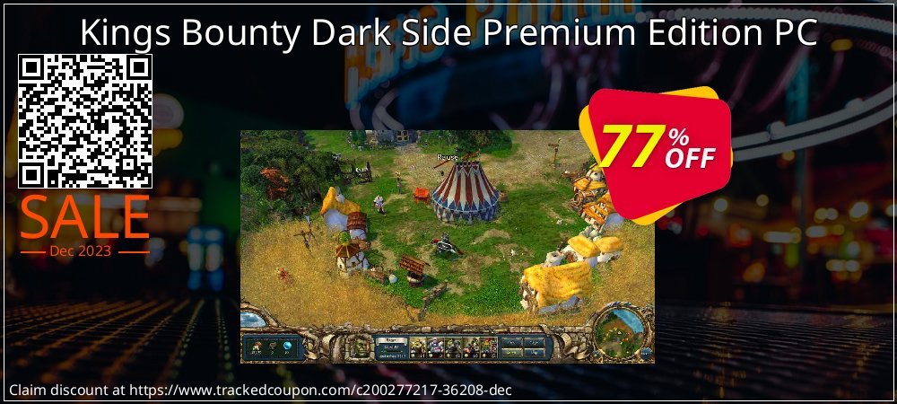 Kings Bounty Dark Side Premium Edition PC coupon on Constitution Memorial Day offering sales