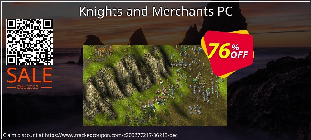 Knights and Merchants PC coupon on National Pizza Party Day deals