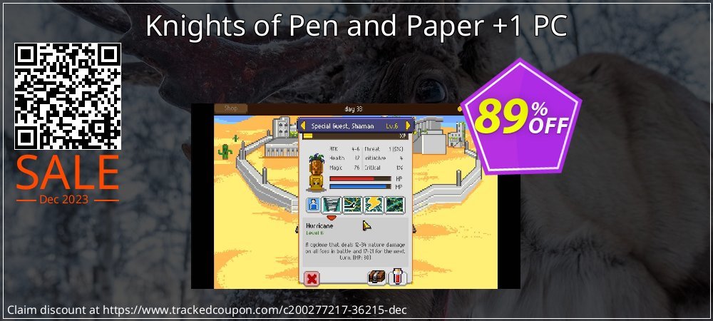 Knights of Pen and Paper +1 PC coupon on Mother's Day discount