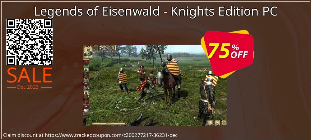 Legends of Eisenwald - Knights Edition PC coupon on National Loyalty Day deals