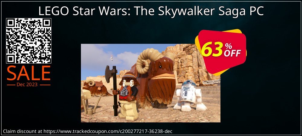 Get 10% OFF LEGO Star Wars: The Skywalker Saga PC deals