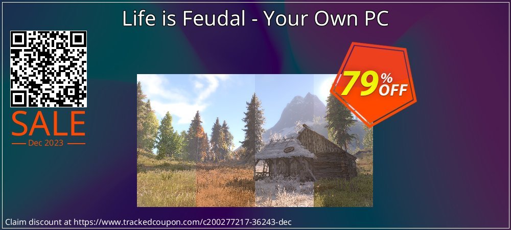 Get 87% OFF Life is Feudal - Your Own PC offering sales