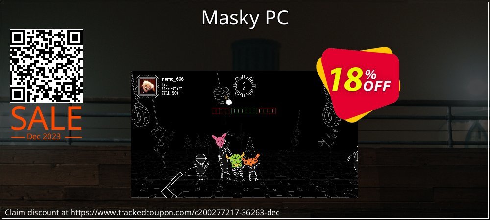Masky PC coupon on National Pizza Party Day super sale