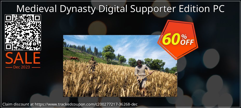 Medieval Dynasty Digital Supporter Edition PC coupon on Virtual Vacation Day sales