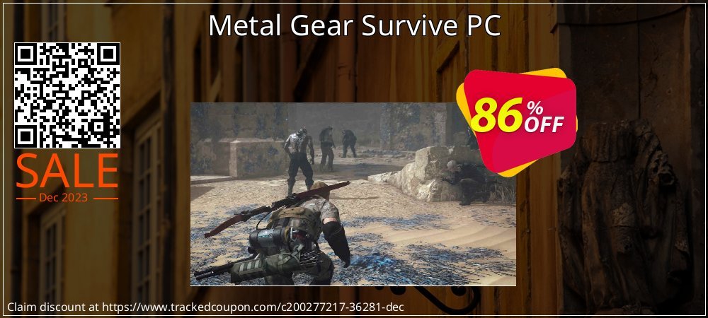 Metal Gear Survive PC coupon on World Party Day offering sales