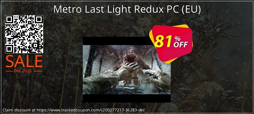 Metro Last Light Redux PC - EU  coupon on National Pizza Party Day promotions