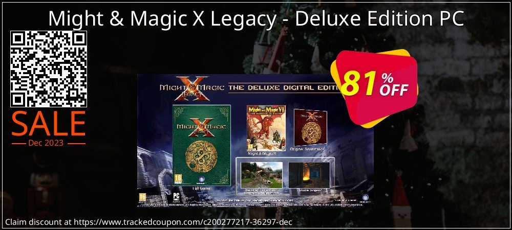 Might & Magic X Legacy - Deluxe Edition PC coupon on Working Day offering discount