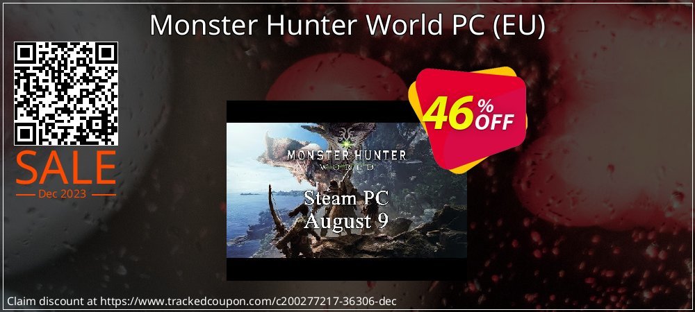 Monster Hunter World PC - EU  coupon on Palm Sunday offer